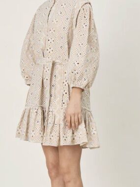 DELUC - CASSATT DRESS - Ivory